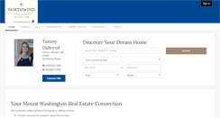 Desktop Screenshot of mountwashingtonhomesearch.com